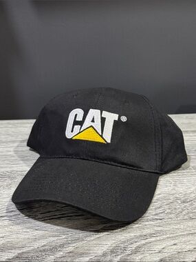 Caterpillar | NEW: Embroidered “CAT”Baseball Hat - Adjustable Strapback Hat